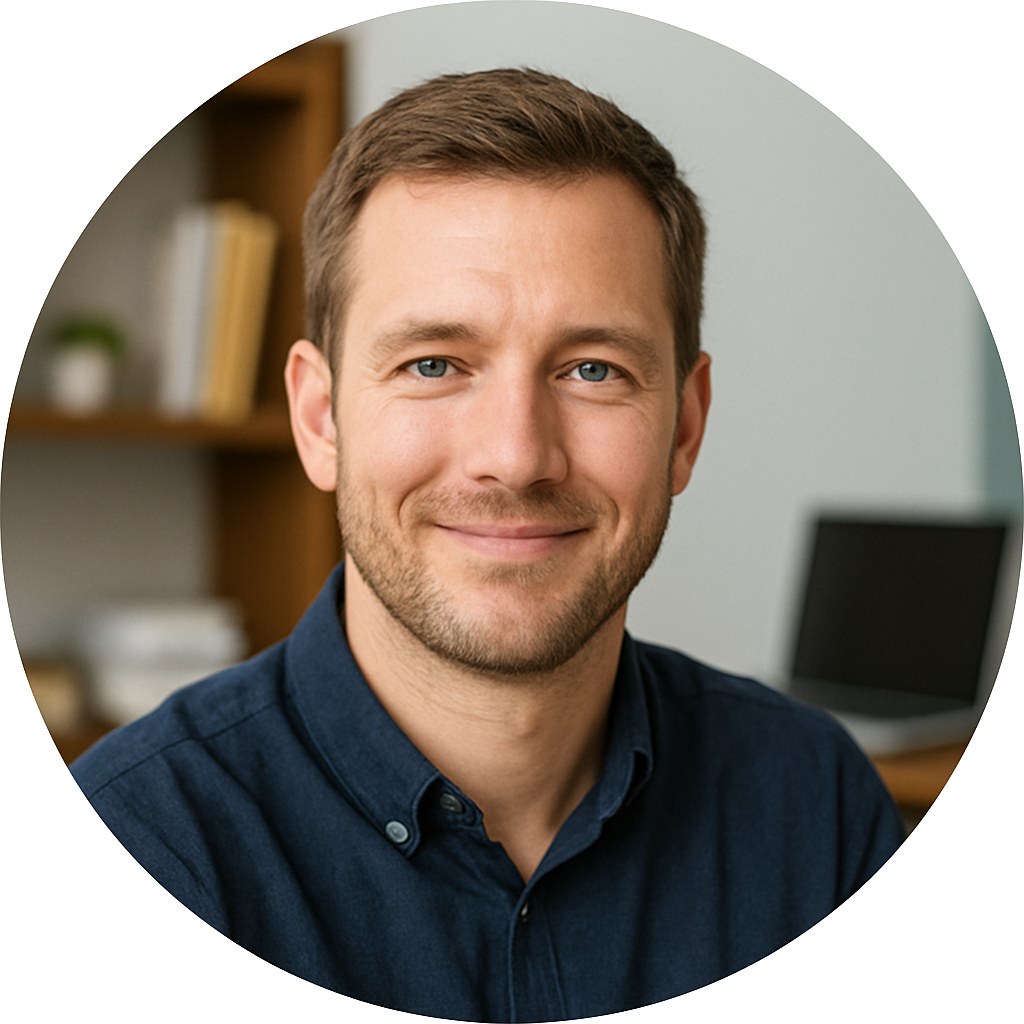 47-year-old man headshot