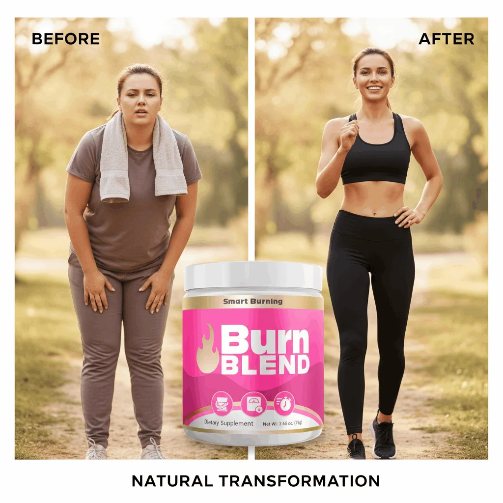 Emily Carter before and after results with BurnBlend